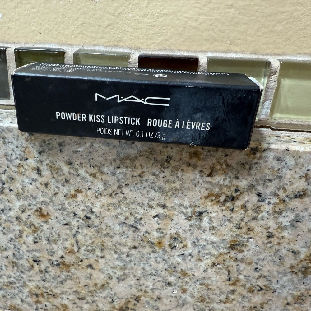 MAC Cosmetics Powder Kiss Lipstick in “ Werk, Werk, Werk”